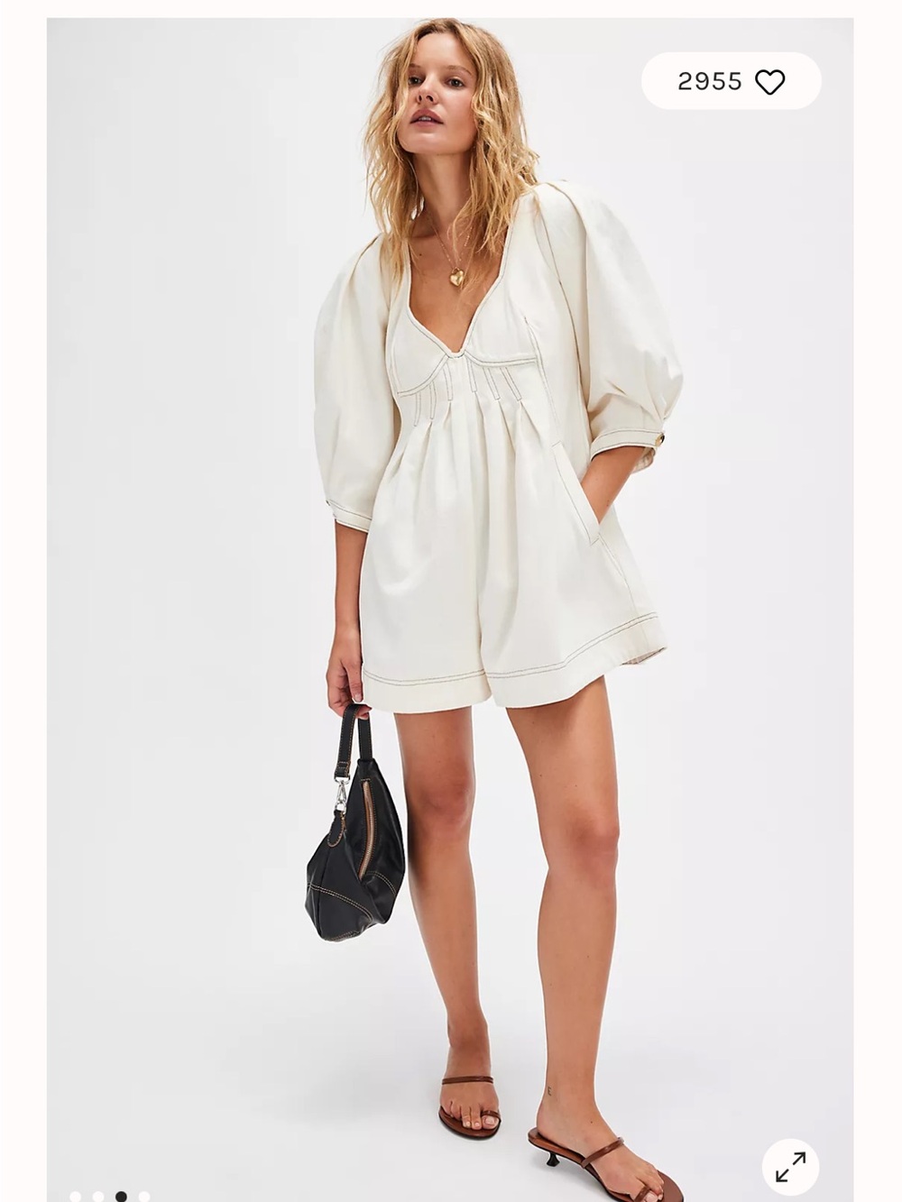 NWT Free People Regret Me Romper SZ 4